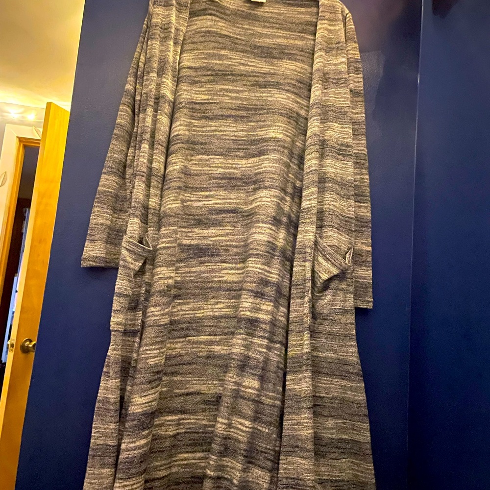Womens Blue Comfortable Shall
